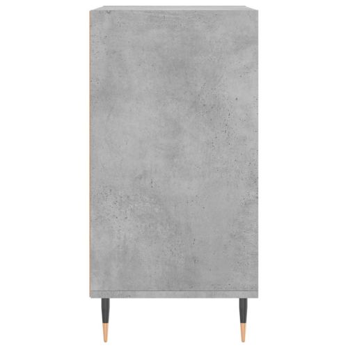 Бюфет бетонно сив 57x35x70 см инженерно дърво