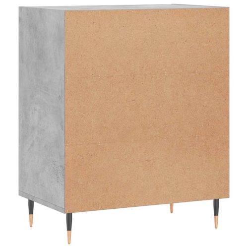 Бюфет бетонно сив 57x35x70 см инженерно дърво