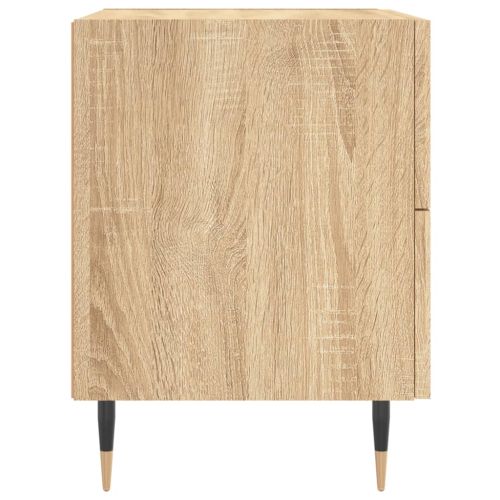 Нощни шкафчета 2 бр дъб сонома 40x35x47,5 см инженерно дърво