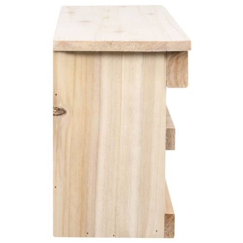 Къща за врабчета с 5 стаи, 68x15x21 см, чамово дърво