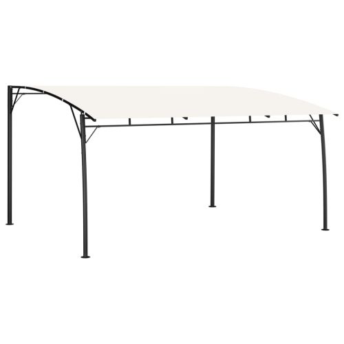 Градинска тента сенник, 4x3x2,55 м, кремава