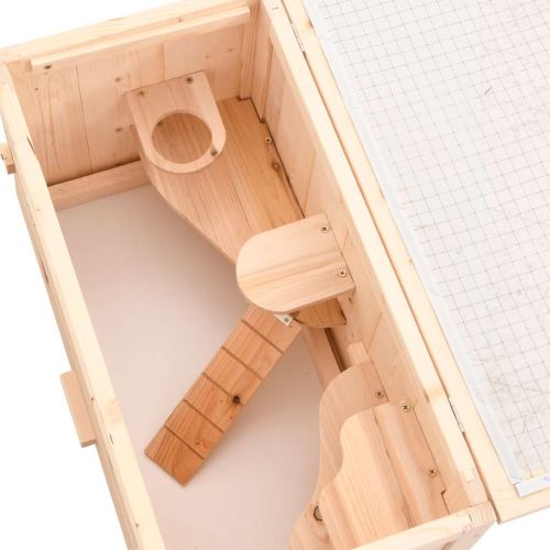 Клетка за хамстери 60x30x35 см масивна ела