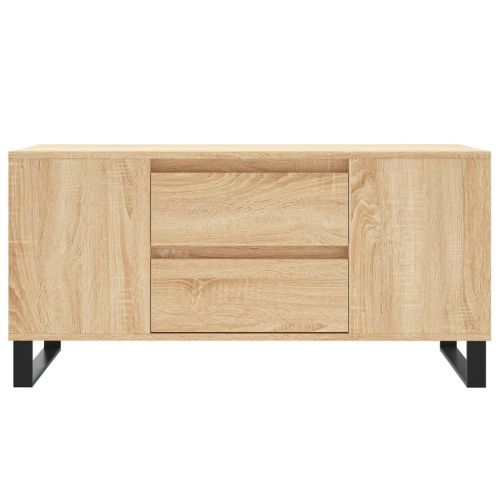 Кафе маса, дъб сонома, 102x44,5x50 см, инженерно дърво