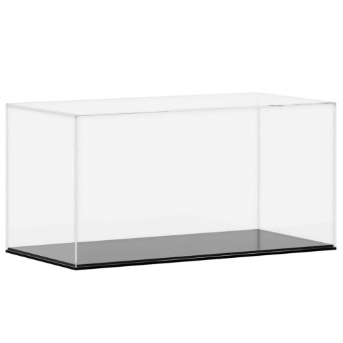 Кутия витрина, прозрачна, 24x12x11 см, акрил