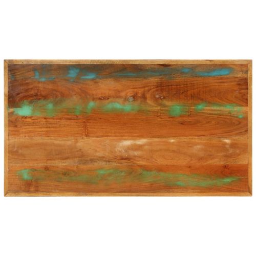 Маса за кафе, 100x55x45 см, масивно регенерирано дърво