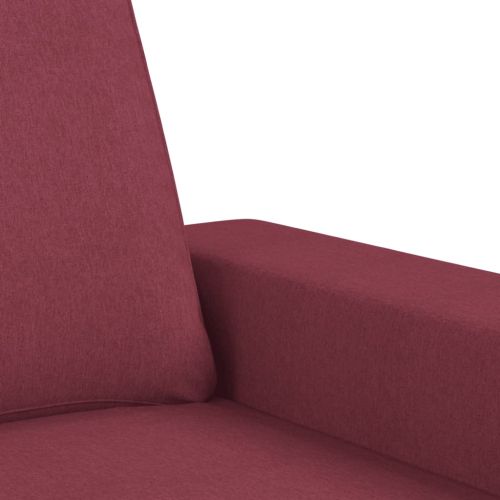 Кресло, виненочервено, 60 см, текстил