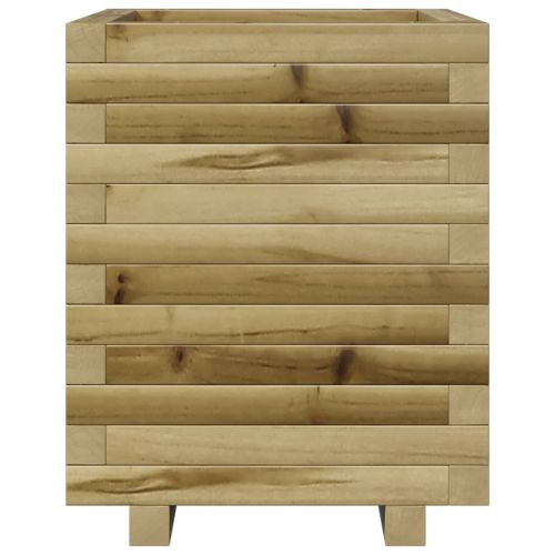 Градинска кашпа 40x40x49,5 см импрегниран бор