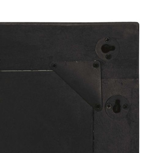 Огледало за баня 50x70x2,5 см мангово дърво масив и стъкло