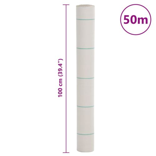 Мембрана против плевели, бяла, 1x50 м, PP