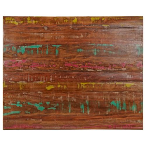 Плот за маса 90x80x2,5 см правоъгълен регенерирано дърво масив