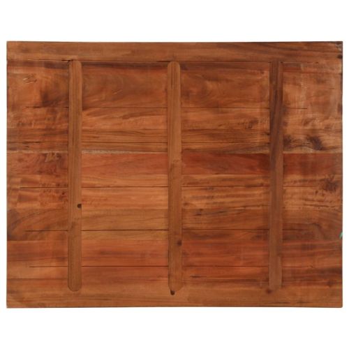 Плот за маса 90x80x2,5 см правоъгълен регенерирано дърво масив