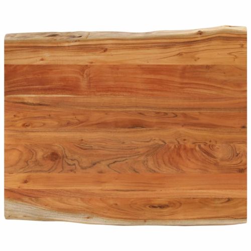 Плот за бюро, 90x80x3,8 см, правоъгълен, акация масив, жив ръб