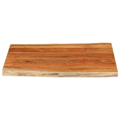 Плот за бюро, 90x80x3,8 см, правоъгълен, акация масив, жив ръб