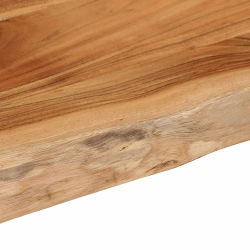 Плот за маса, 100x40x3,8 см, правоъгълен, акация масив, жив ръб