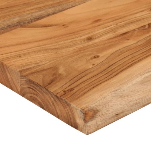 Плот за маса, 100x40x3,8 см, правоъгълен, акация масив, жив ръб