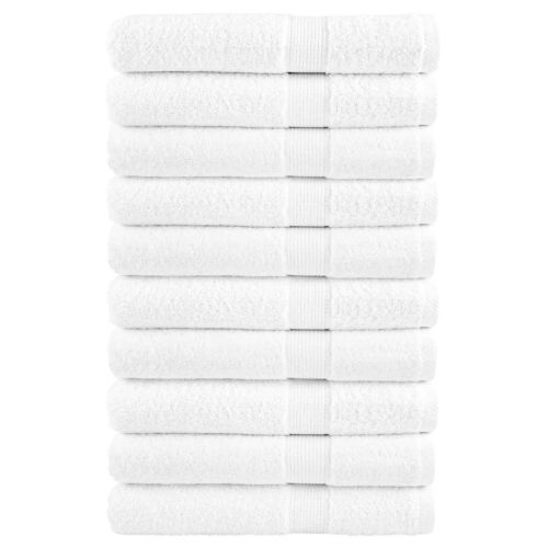 Премиум кърпи SOLUND 10 бр бели 100x200 см 600 gsm