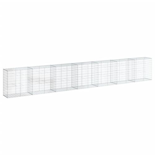 Габионна кошница с покритие, 700x50x100 см, поцинковано желязо