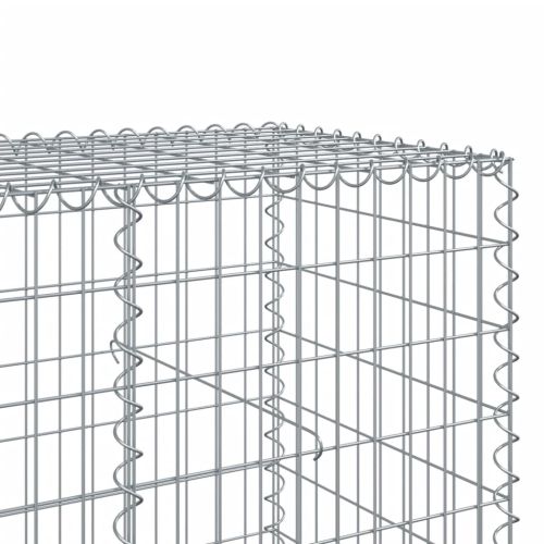 Габионна кошница с покритие, 350x100x100 см, поцинковано желязо