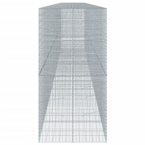 Габионна кошница с капак, 1100x100x200 см, поцинковано желязо