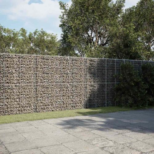 Габионна кошница с покритие, 900x50x200 см, поцинковано желязо