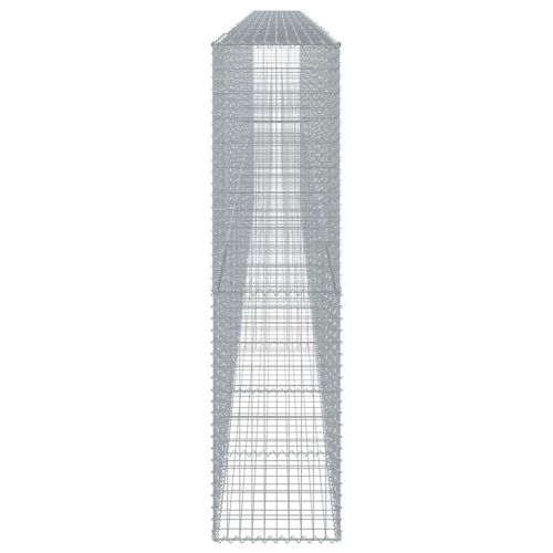 Габионна кошница с покритие, 900x50x200 см, поцинковано желязо