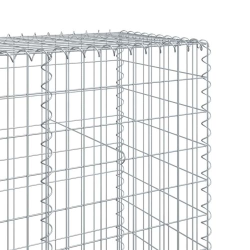 Габионна кошница с покритие, 900x50x200 см, поцинковано желязо