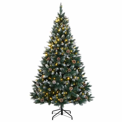 Изкуствена коледна елха, 300 LED, 180 см