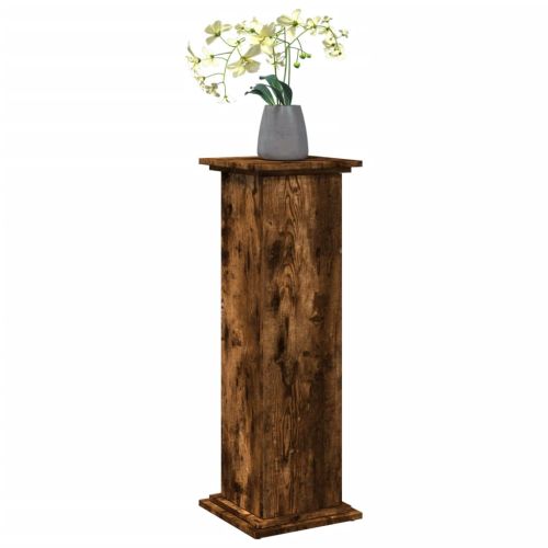 Стойка за витрини със съхранение 31x30x90 см инженерно дърво