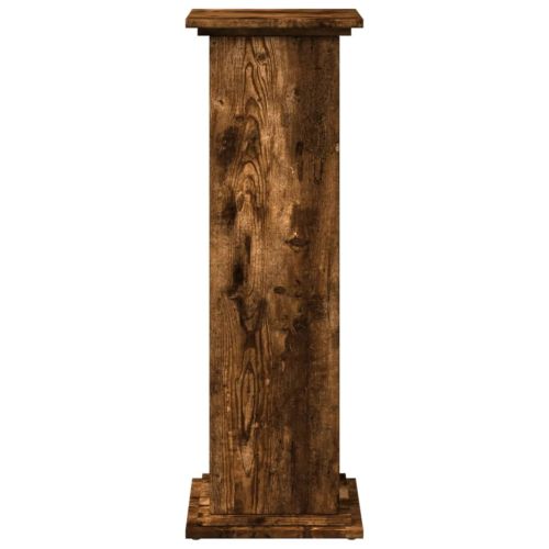 Стойка за витрини със съхранение 31x30x90 см инженерно дърво