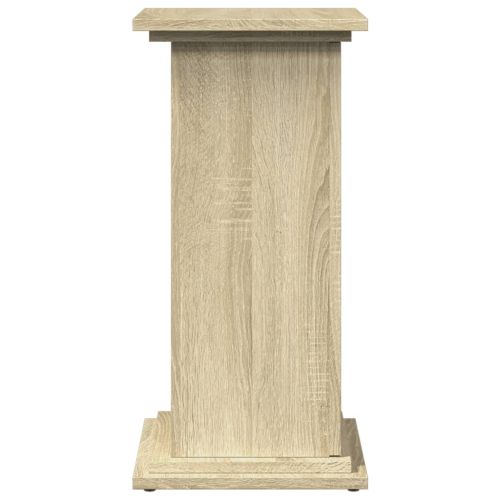 Стойка за витрини със съхранение 31x30x60 см инженерно дърво
