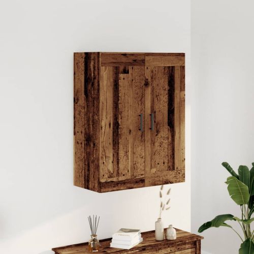 Шкаф за хранене Old Wood 69,5x34x90 cm Инженерна дървесина