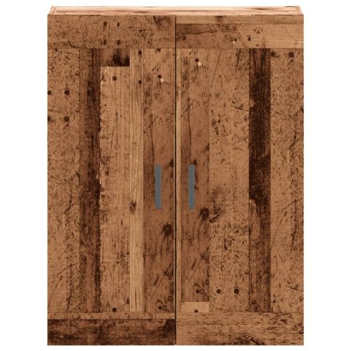 Шкаф за хранене Old Wood 69,5x34x90 cm Инженерна дървесина