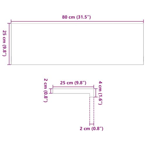 Стълбищни стъпала, 8 бр, светлокафяви, 80x25x2 см, дъб масив