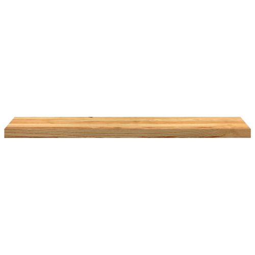 Стълбищни стъпала, 2 бр, светлокафяви, 110x30x2 см, дъб масив