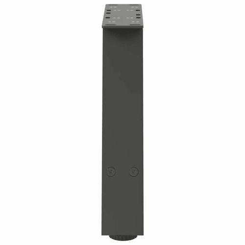 Крака за масичка за кафе, А-образни, 2 бр., антрацит, 40x(30-31) см, стомана
