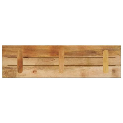 Плот за маса 110x40x3,8 см правоъгълен масивно дърво грубо
