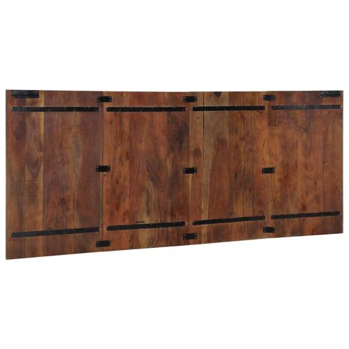 Табла за глава Multicolour 200 cm Масивна дървесина Reclaimed