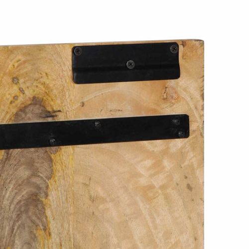 табла за глава 180 cm масивна груба дървесина манго