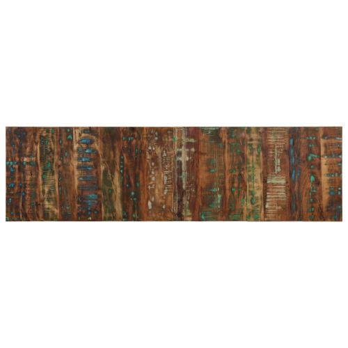 Табла за глава Multicolour 180 cm Масивна дървесина Reclaimed