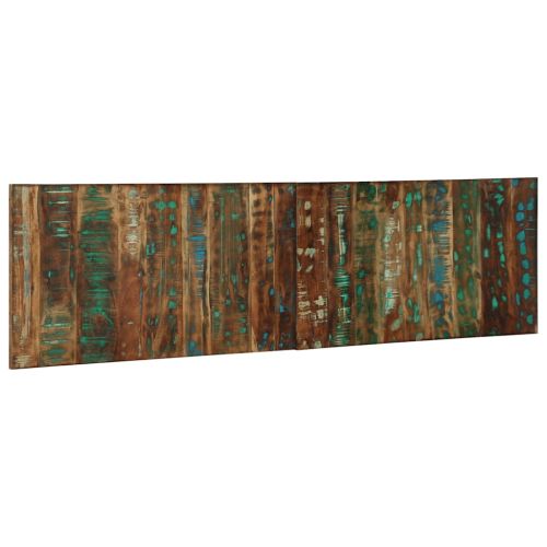 Табла за глава Multicolour 180 cm Масивна дървесина Reclaimed