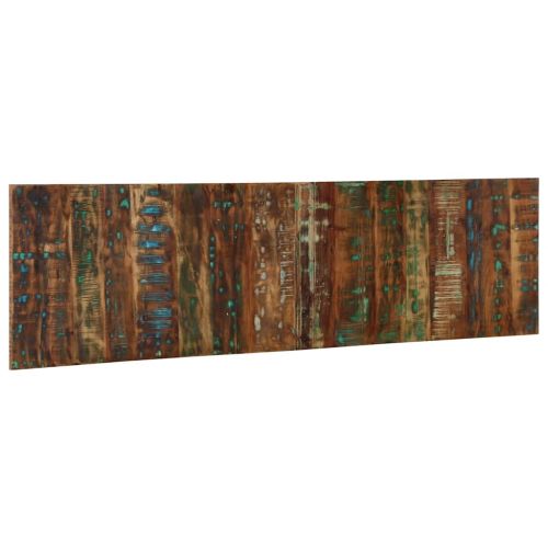 Табла за глава Multicolour 180 cm Масивна дървесина Reclaimed