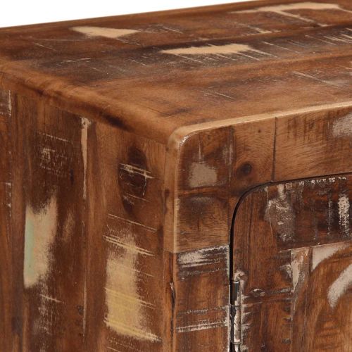 ТВ шкаф 105x46x32 cm Масивна дървесина Възстановена