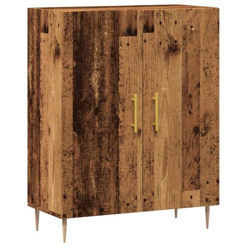 Шкаф за хранене Old Wood 69,5x34x90 cm Инженерна дървесина