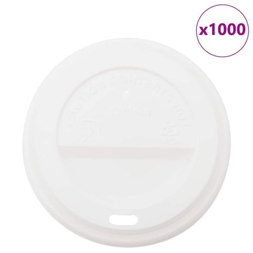 Хартиени капаци за чаши за кафе Ø90 mm 12oz и 16oz 1000 бр.