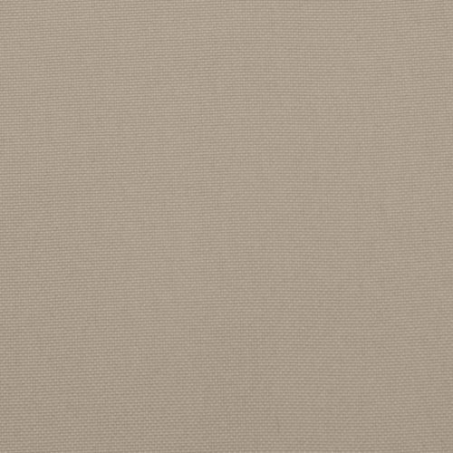 Сгъваем шезлонг, бежов, 175x54x8,5 см, оксфордски плат