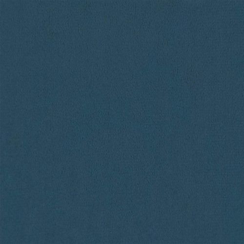 Горна табла за легло с уши, тъмносиня, 103x23x118/128 см,кадифе