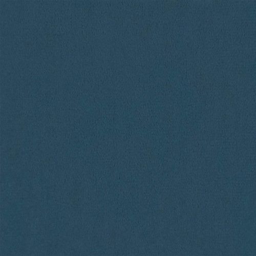 Горна табла за легло с уши, тъмносиня,203x16x118/128 см, кадифе