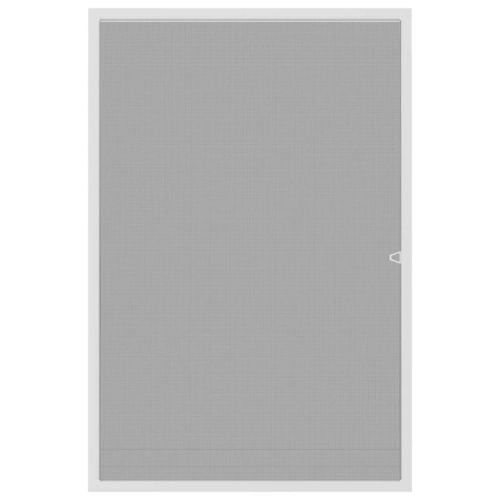Мрежа против насекоми за прозорци, бяла, 90x120 см