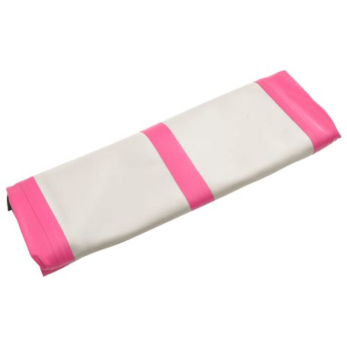 Надуваем дюшек за гимнастика с помпа, 60x100x15 см, PVC, розов
