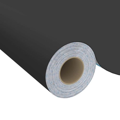Самозалепващо фолио за мебели, черно, 500х90 см, PVC